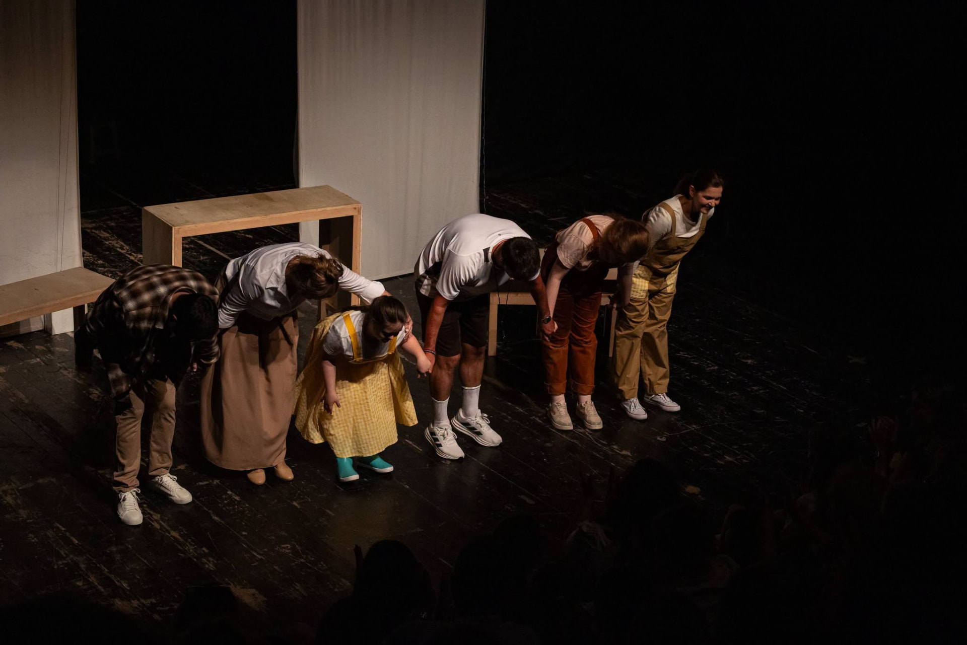 Ensemble taking a bow